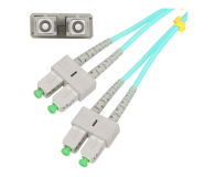 ExtraLink SC/APC-SC/APC Patchcord Wielomodowy OM3 Duplex 3mm 5m - 1543819 - zdjęcie 2